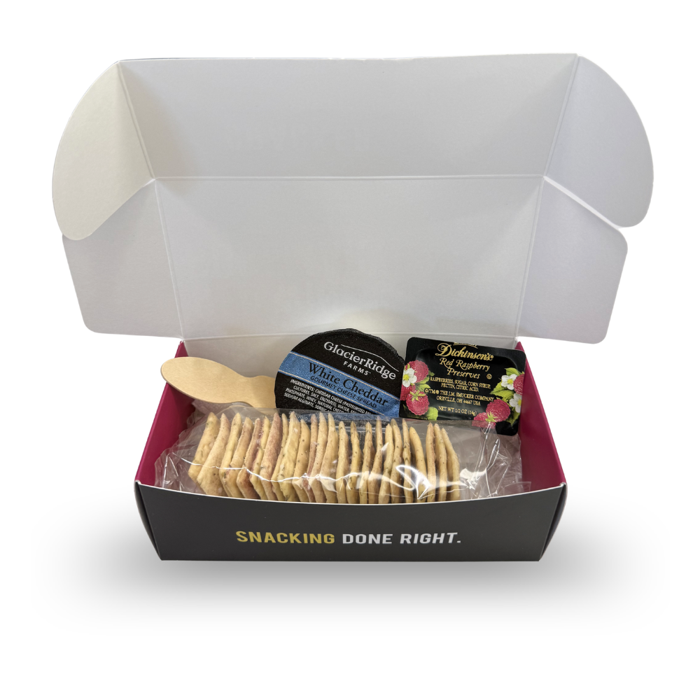 
                  
                    Snackable Red Wine & Rosemary Crackerology Kit
                  
                